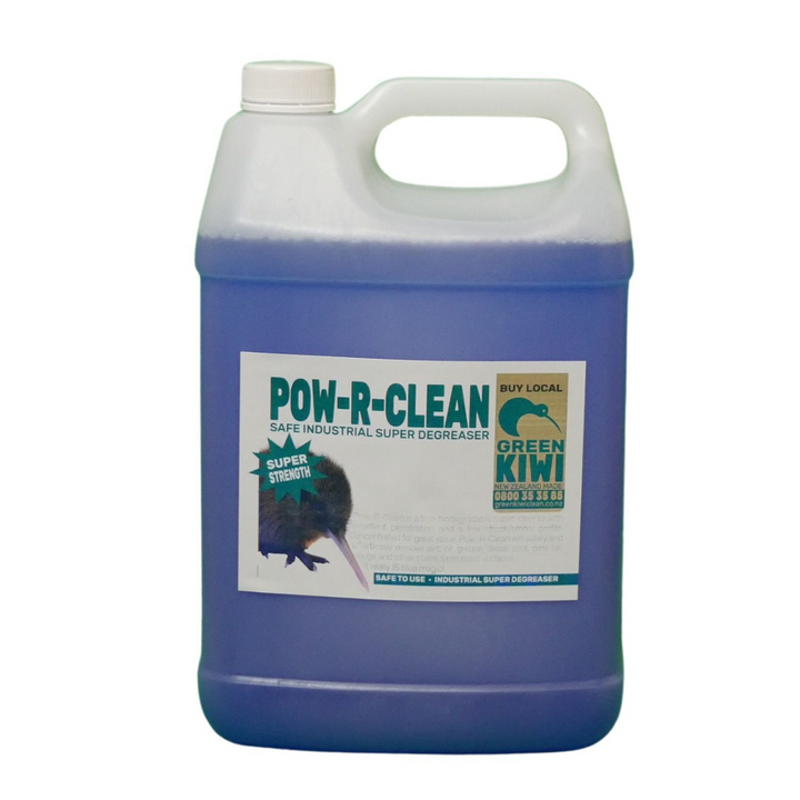 POW-R Clean – Industrial Degreaser for Concrete, Kitchens & Engines – Green Kiwi NZ
