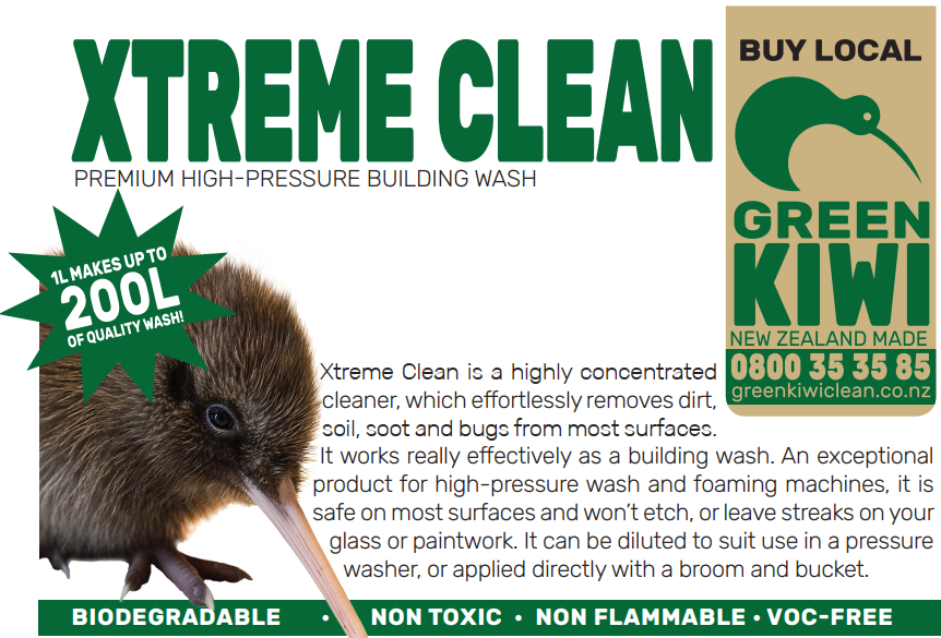 Xtreme Clean Concentrated Building, Truck & Bus Wash