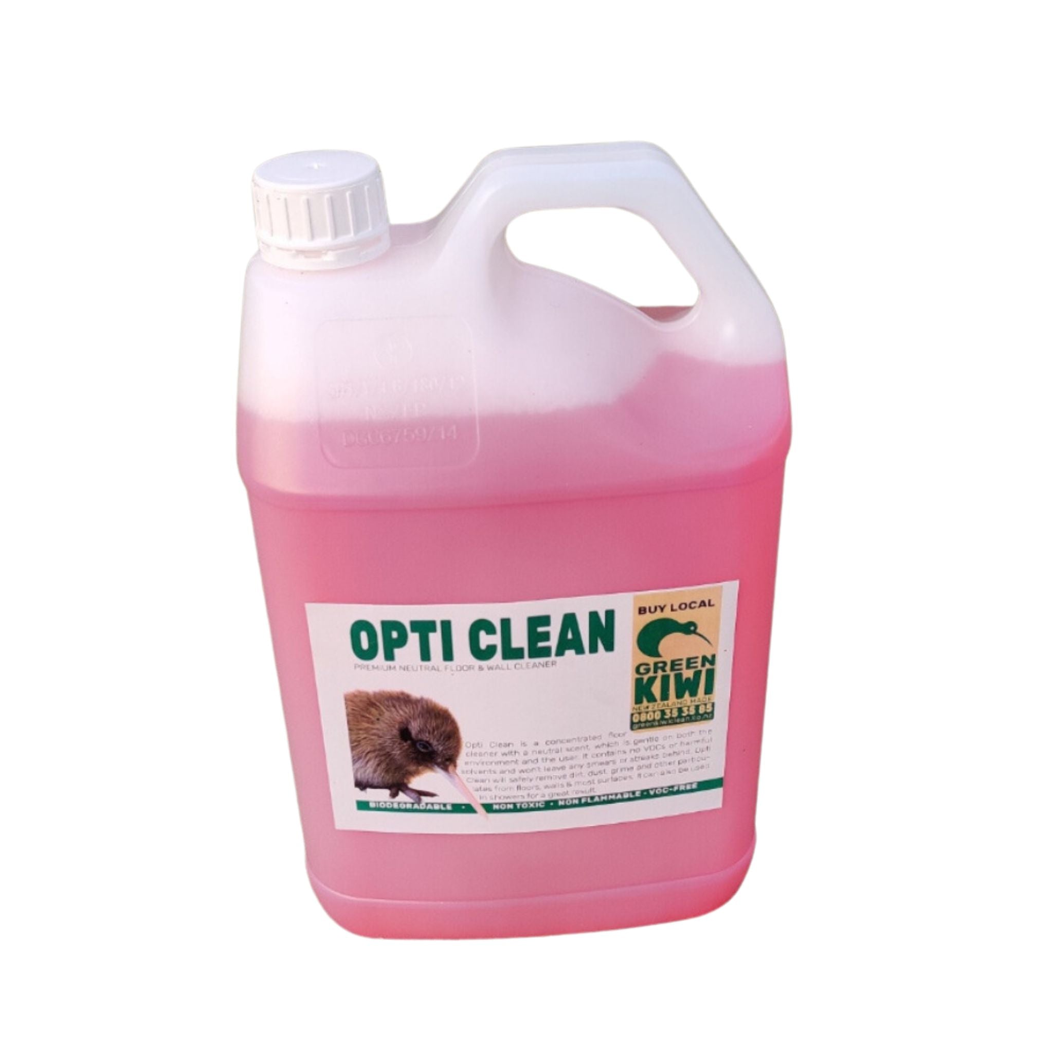 Opti Clean Concentrated Floor & Multi-Purpose Cleaner – Green Kiwi