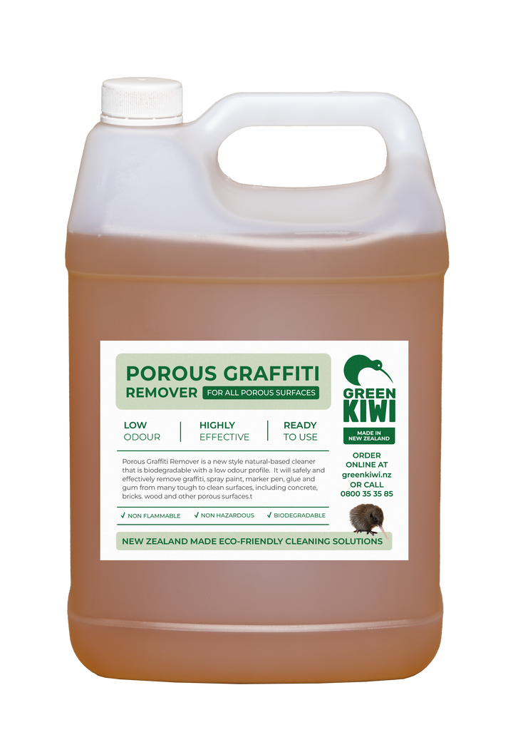 Porous Graffiti Remover