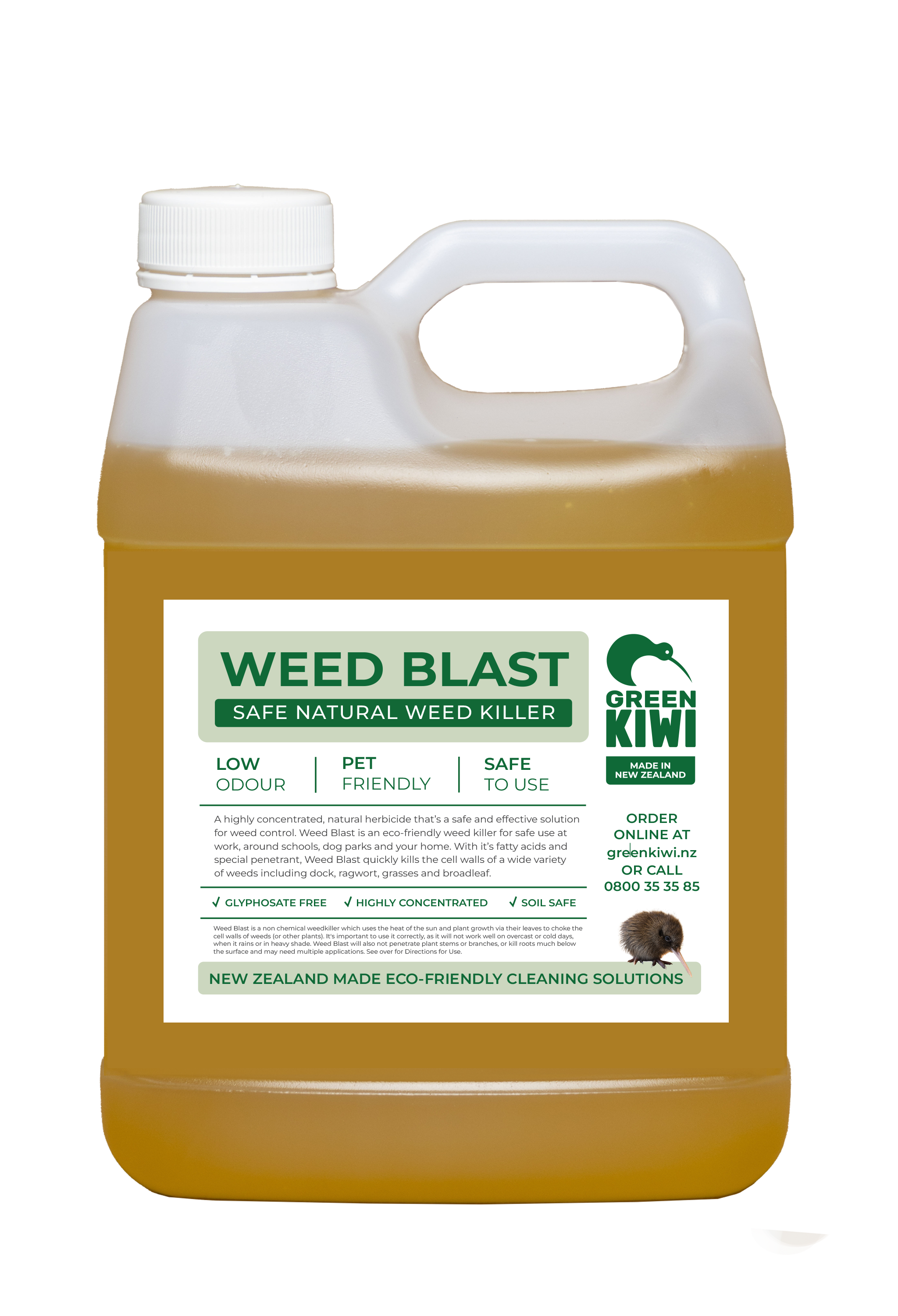 eco herbicide Weed Blast Natural Weed Killer