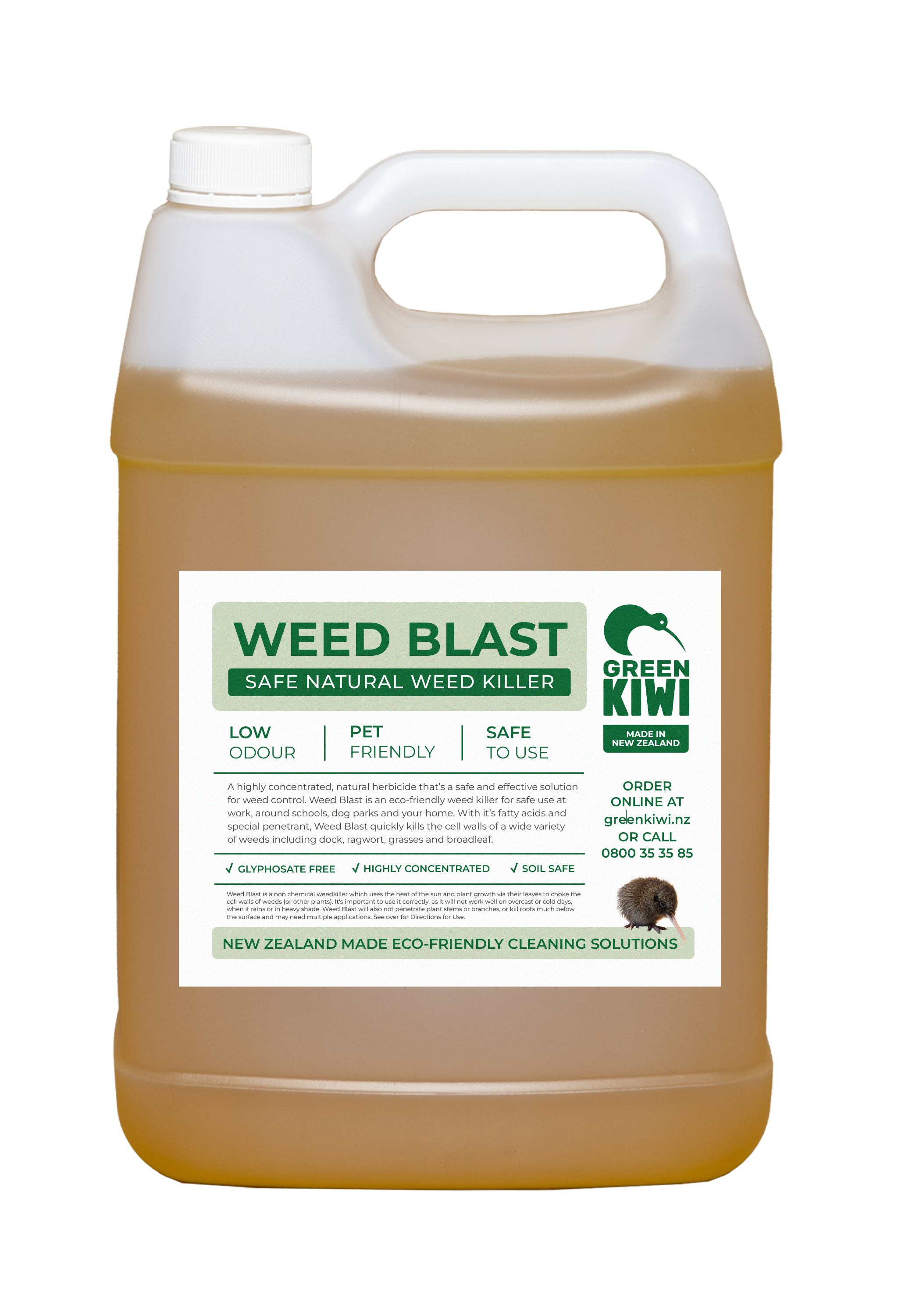 organic herbicide nz Weed Blast Natural Weed Killer