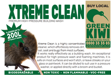 Xtreme Clean Premium High-Pressure Building Wash