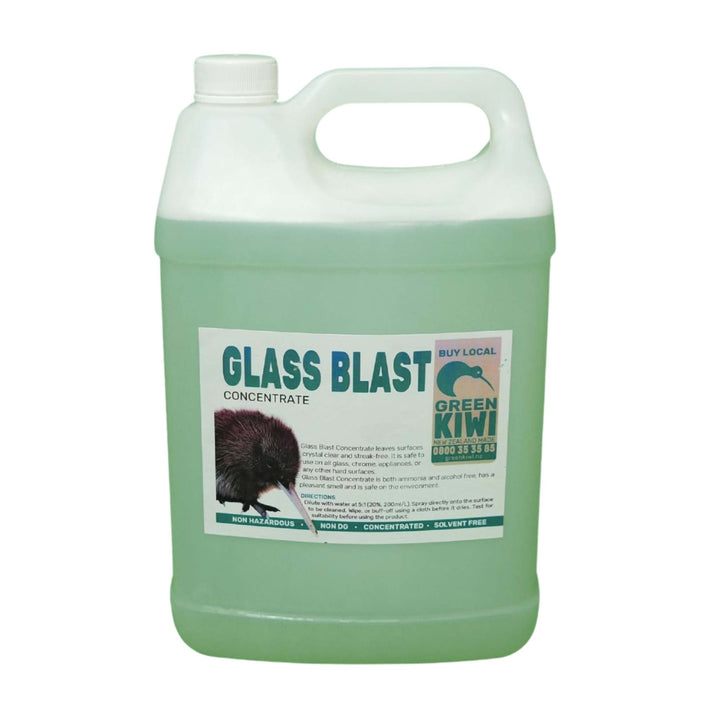 Concentrated eco-friendly glass cleaner 