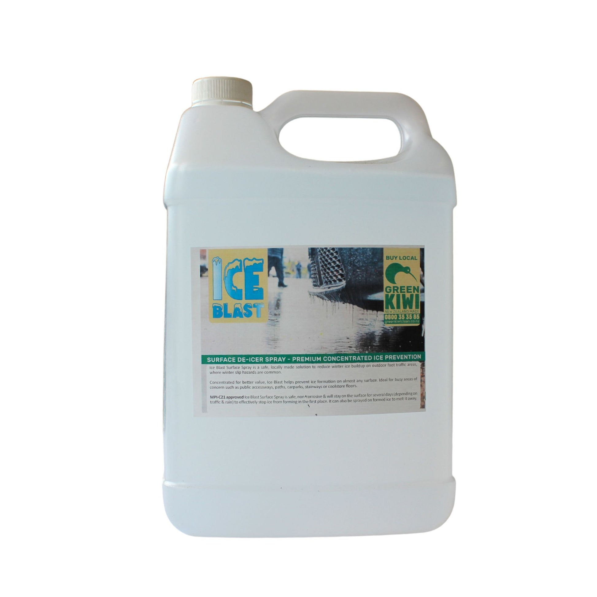      5L Ice Blast Concentrated Surface Spray for De-Icing outdoor areas  Ice Blast Concentrated De-Icing Surface Spray